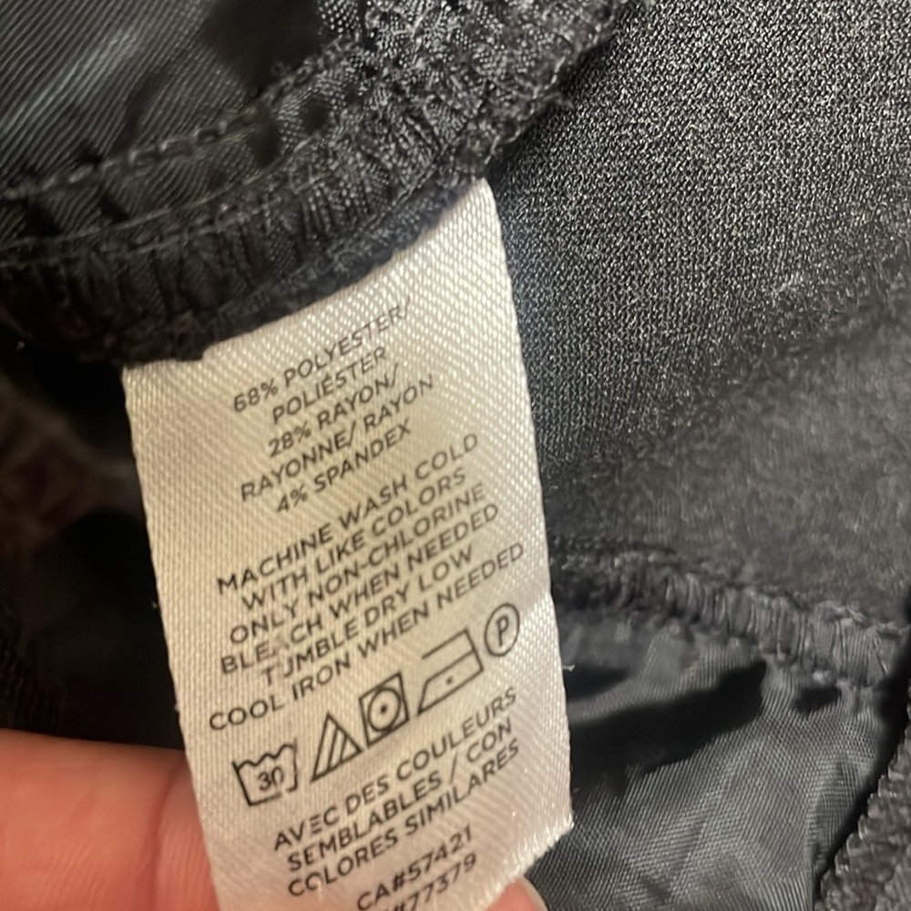 Ann Taylor factory the straight curvy fit in grey size 4 - Picture 6 of 8